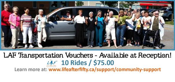 Holiday Gift Ideas! Transportation Vouchers